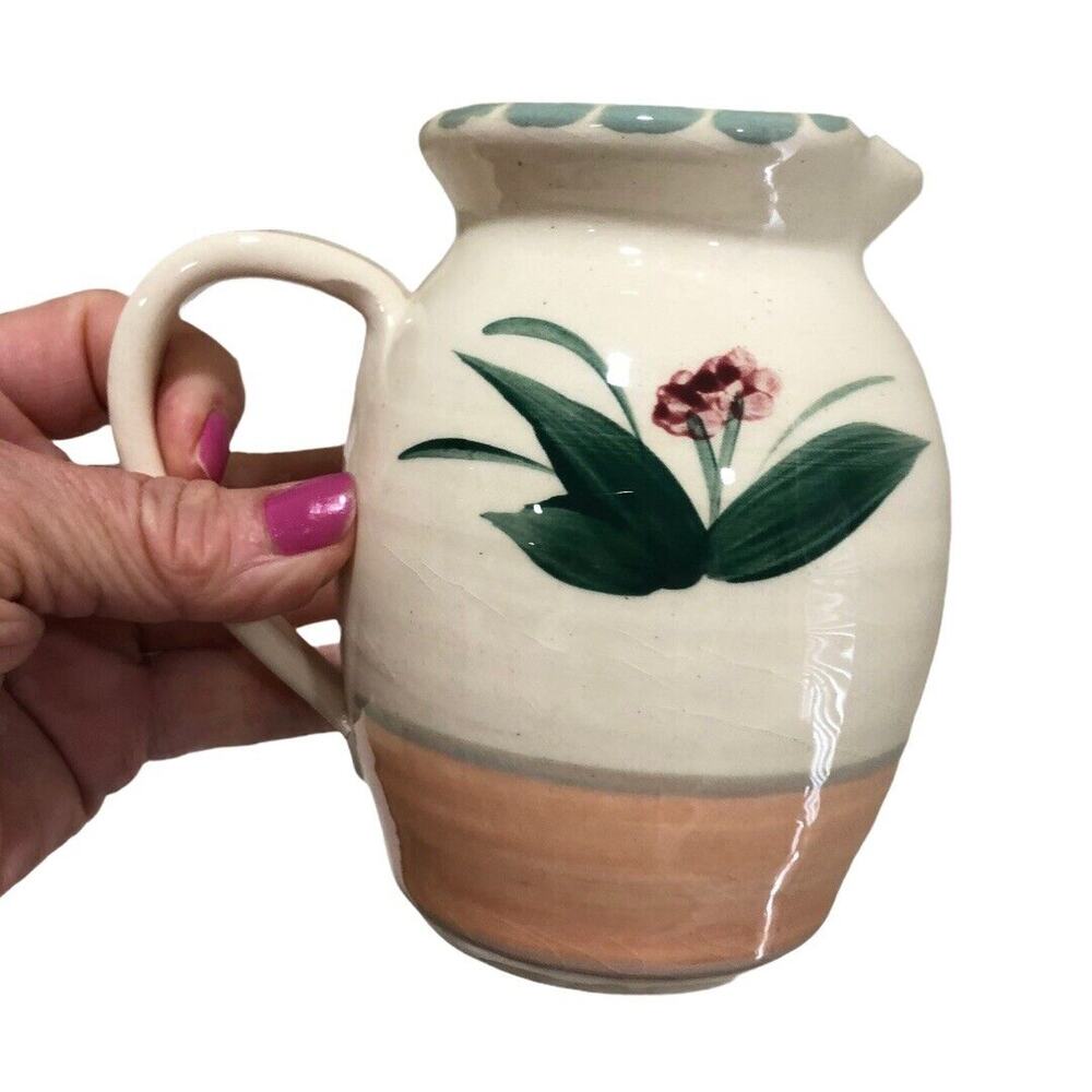 Local Laguna Beach Ca Artist Toler Cream Pitcher